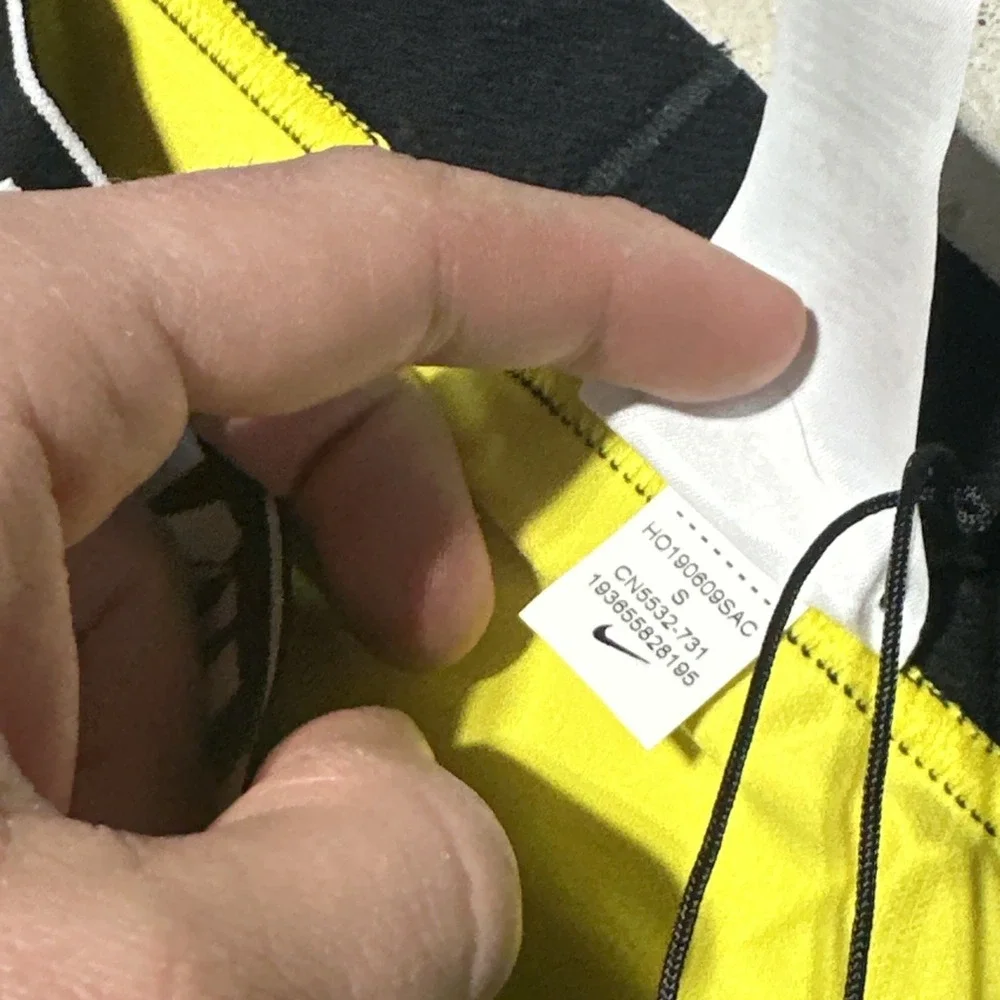 Men's Nike Pro Off-White Tights Opti Yellow Size Small CN5532-731 NWT $160 - Picture 6 of 14